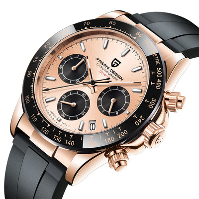 Reloj de Cuarzo Elegante con Movimiento de Seis Agujas - Image 9