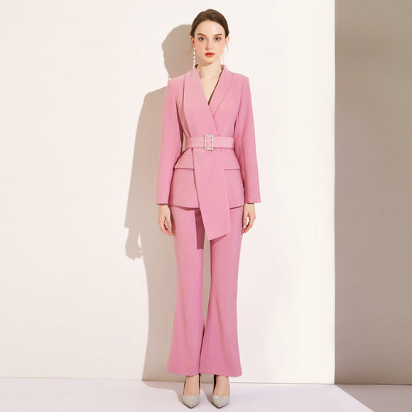 Traje Ejecutivo Femenino Elegancia Profesional Estilo Occidental