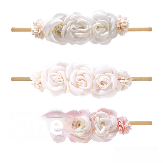 Diadema Floral para Bebé y Niña - Accesorio Delicado - Image 7