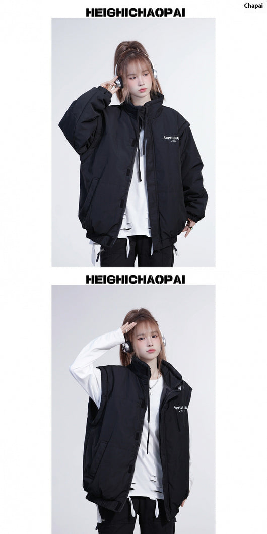 Chaleco Abrigo Desmontable Reversible para Hombre y Mujer - Image 14