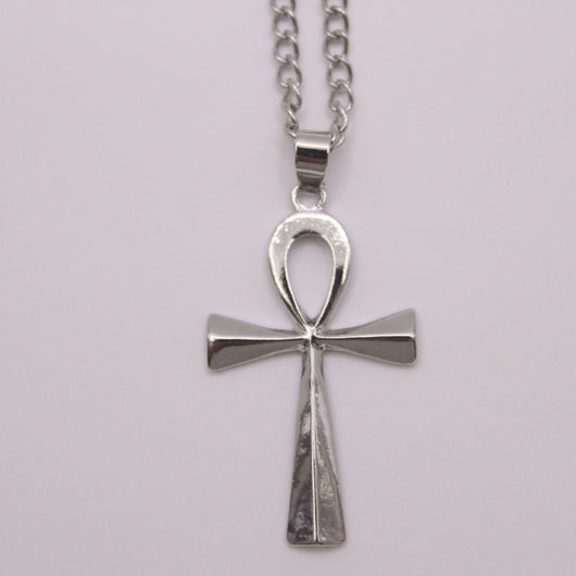 Collar Amuleto Cruz Egipcia Ankh para Hombre en Acero Inoxidable - Image 11