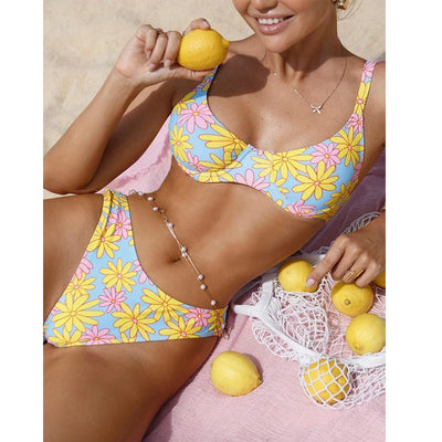 Traje de Baño Enterizo con Estampado, Armadura y Efecto Reductor - Image 11
