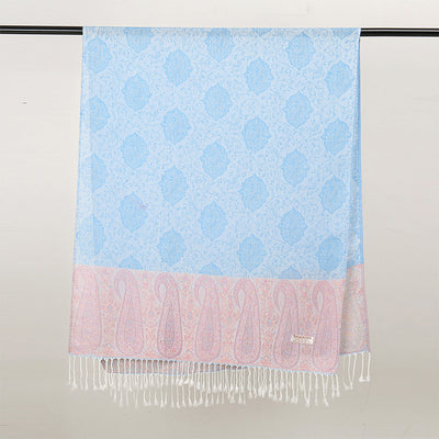 Bufanda Étnica Vintage con Flecos y Tejido Jacquard para Mujer - Image 20