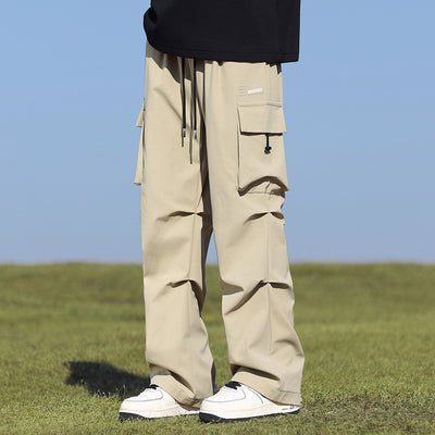 Pantalones Rectos Anchos Pu Shuai - Comodidad y Estilo Moderno - Image 2