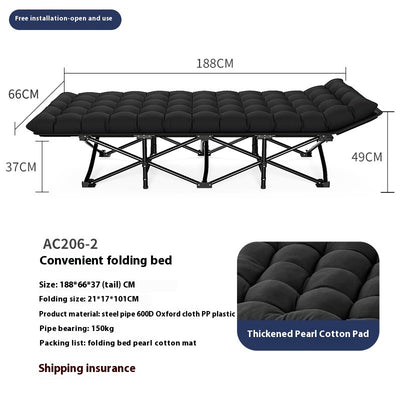 Cama Plegable Portátil para Camping y Oficina - Image 18