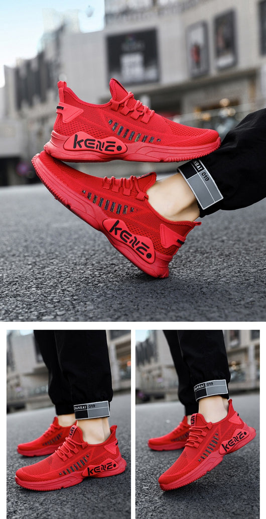 Zapatos Deportivos Casuales Transpirables para Hombre Talla Grande - Image 13
