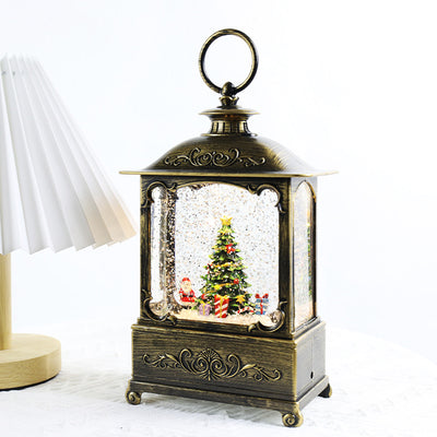 Lámpara Musical de Cristal para Navidad con Caja de Música - Image 7