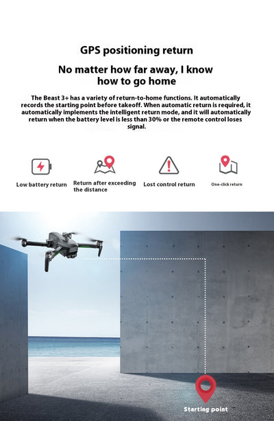 Dron 4K con Evitación de Obstáculos en Tres Ejes - Image 21