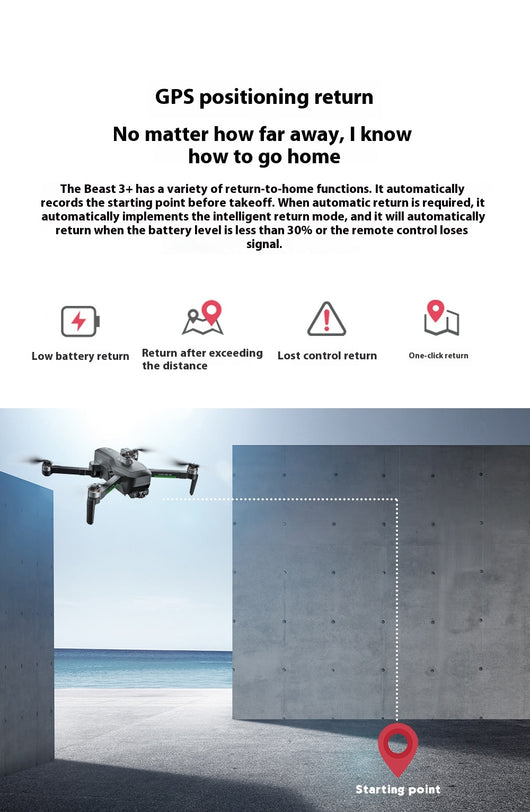Dron 4K con Evitación de Obstáculos en Tres Ejes - Image 21