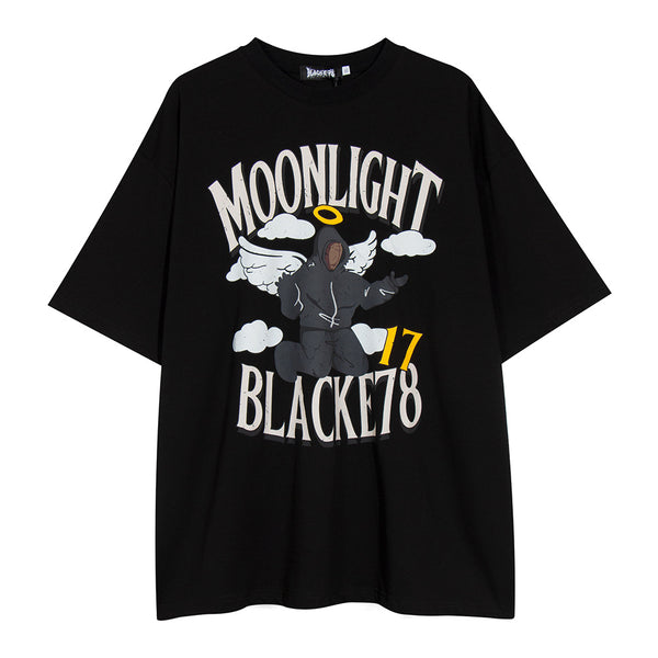 Playera Estampada Ángel Cartoon para Hombre