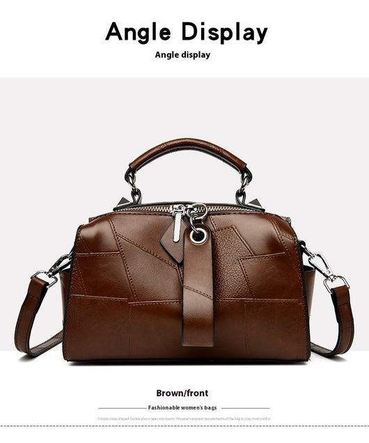 Bolso de Hombro Mujer Grande Estilo Urbano Minimalista con Capacidad Expandible - Image 13