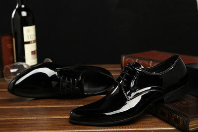 Zapatos de Cuero Oxford para Hombre con Punta Afilada - Image 19