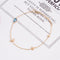 Pulsera Topacio Azul Cielo Estrellado para Mujer