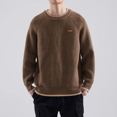 Suéter Tejido Holgado Raglan para Otoño-Invierno