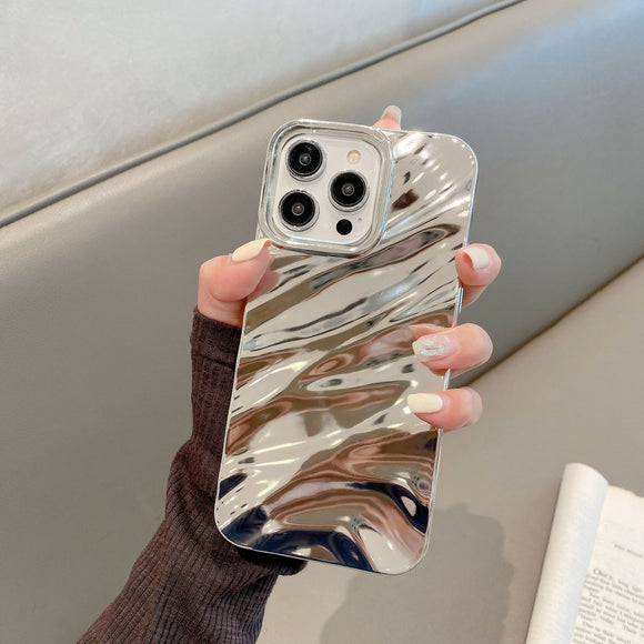 Funda para Celular con Patrón Plisado Tridimensional