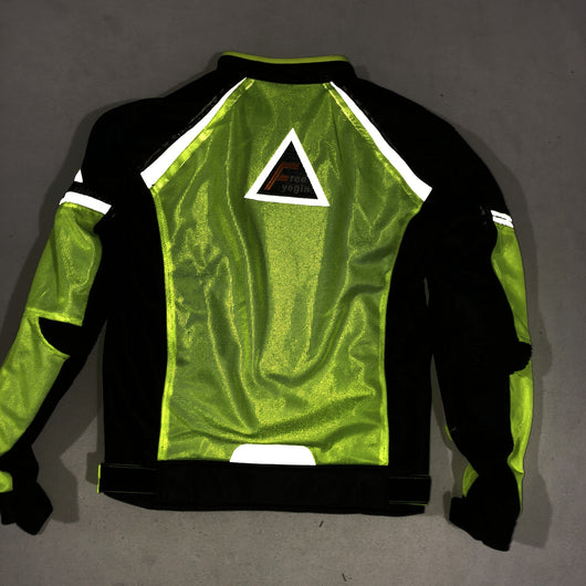 Chaqueta Deportiva Resistente a Caídas para Hombre Verde - Image 13