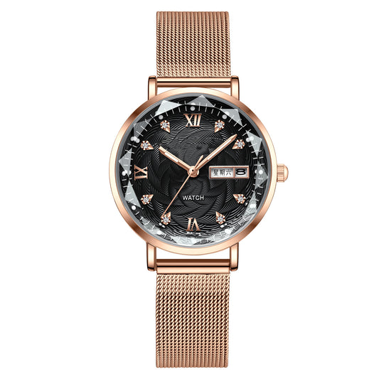 Reloj de Cuarzo Luminoso Impermeable para Mujer - Diseño Minimalista - Image 2