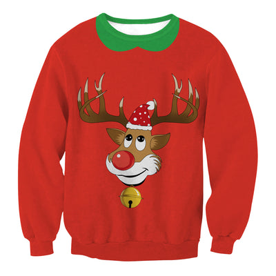Suéter Navideño Divertido Santa y Elfo para Hombre y Mujer - Image 7