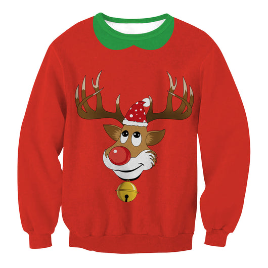 Suéter Navideño Divertido Santa y Elfo para Hombre y Mujer - Image 7