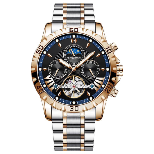Reloj Mecánico Tourbillon Acero Inoxidable Resistente al Agua para Hombre - Image 10