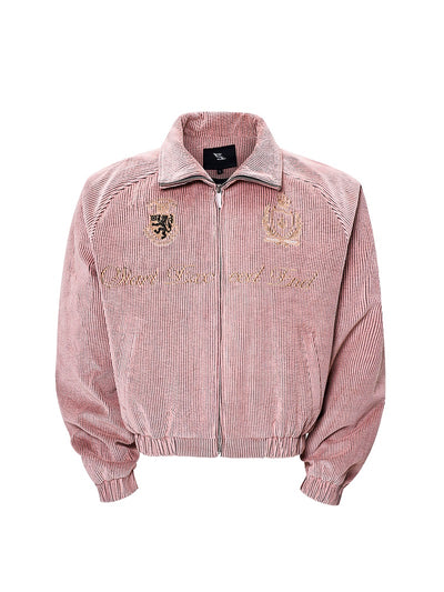 Chaqueta de Cuello Alto con Bordados Nobles para Hombre - Otoño e Invierno - Image 14