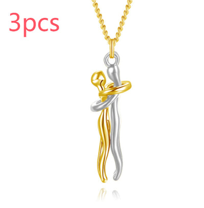 Collar Abrazo de Amor - Joyería Unisex para Parejas - Image 30