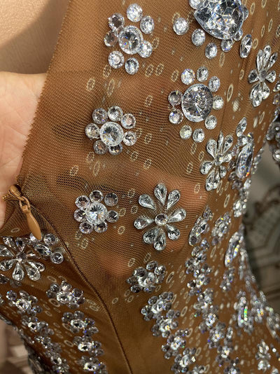 Vestido Brillante con Detalles de Diamante - Image 14