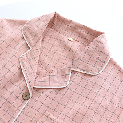 Conjunto de Pijama Camisón a Cuadros - Image 14