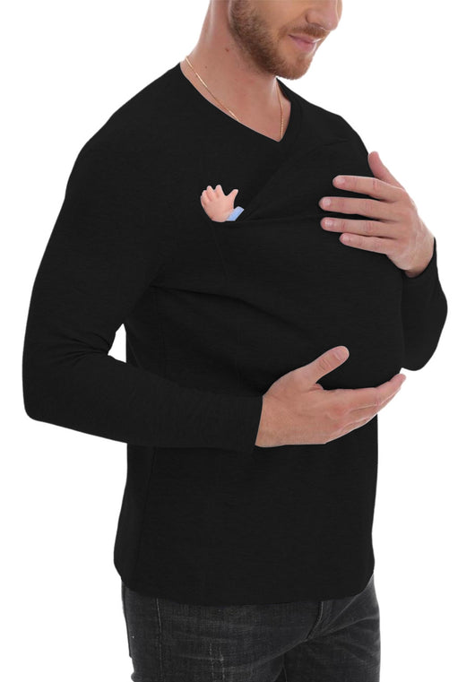 Camiseta Manga Larga Multifuncional Papá Canguro Premium - Image 18
