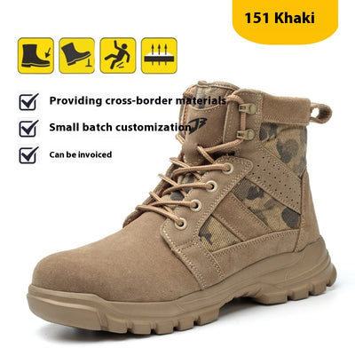 Botas de Combate Protectoras con Punta de Acero y Protección Antipunzante - Image 4