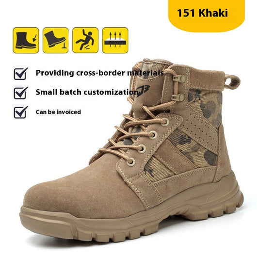 Botas de Combate Protectoras con Punta de Acero y Protección Antipunzante - Image 4