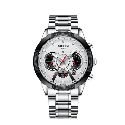 Reloj Nibosi Multifuncional Resistente al Agua con Esfera Luminosa para Hombre - Image 8