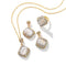 Juego de Tres Piezas: Collar, Aretes y Anillo de Diseño Exclusivo