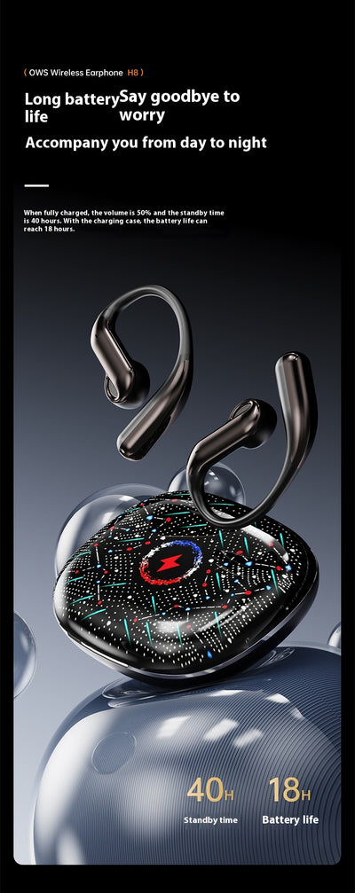 Auriculares Deportivos Bluetooth H8 Starry Sky - Abiertos sin Cable - Image 7