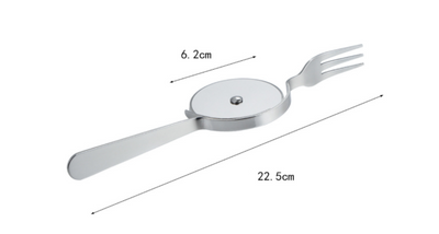 Cortador de Tortas en Acero Inoxidable con Cuchillo y Tenedor - Image 10