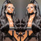 Peluca Frontal 360 Ondas Naturales Cabello Humano