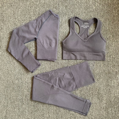 Pantalones Deportivos Cintura Alta con Levantamiento de Glúteos de Secado Rápido - Image 9