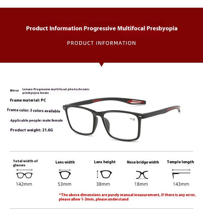Gafas de Lectura con Protección Anti Luz Azul y Zoom Inteligente - Image 9