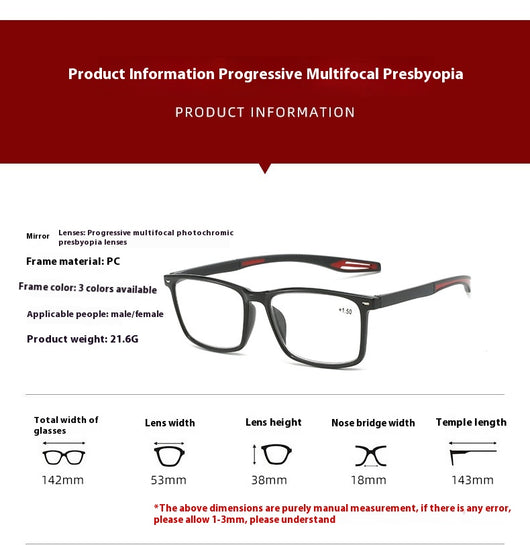 Gafas de Lectura con Protección Anti Luz Azul y Zoom Inteligente - Image 9