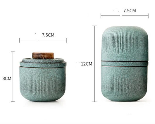 Juego Portátil de Té: Tetera y Dos Tazas con Filtro Integrado - Image 9