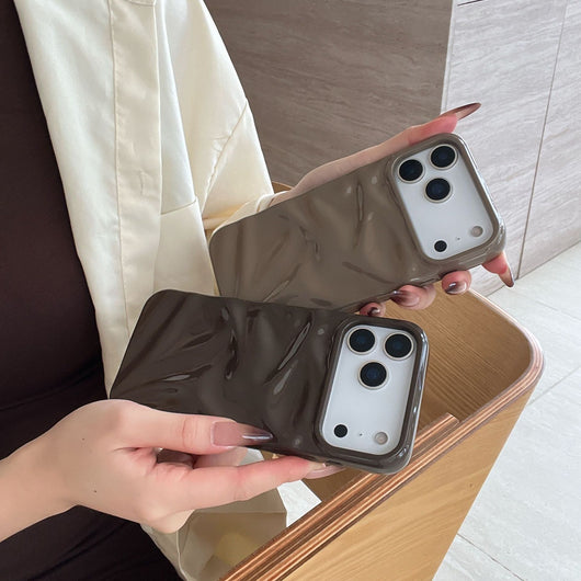 Funda Celular con Patrón Plisado 3D - Colores Otoño Invierno - Image 19