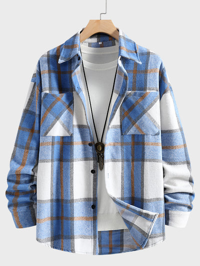 Chaqueta de Franela a Cuadros para Hombre - Image 11