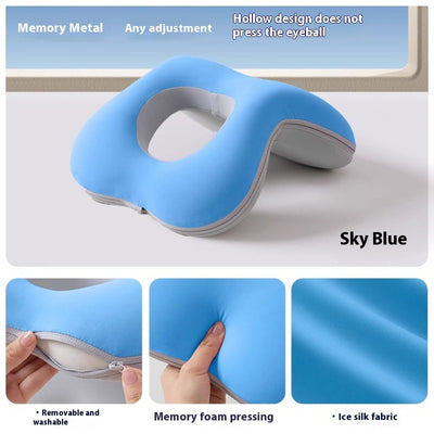Almohada de Espuma Viscoelástica Ajustable para Descanso en la Oficina - Image 6