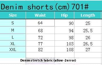 Shorts de Cintura Alta Casual Fashion Hot Pants - Image 7