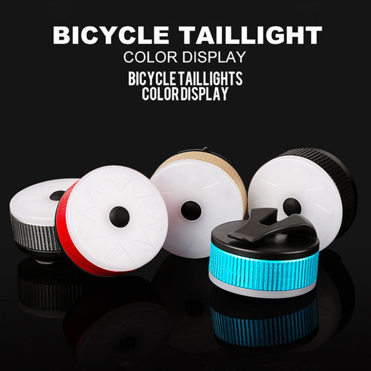 Luz de Advertencia Recargable para Bicicleta - Aleación de Aluminio Multicolor - Image 2
