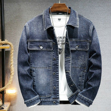Chaqueta Camisa Denim Retro Americana Estilo Clásico - Image 14