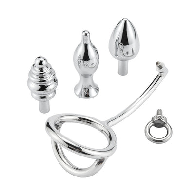 Anillo de Placer de Metal 15" - Dispositivo Dual de Bloqueo y Dilatación para Hombres - Image 8