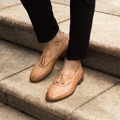 Mocasines con Borla Vintage Artesanales Británicos para Hombre - Image 4