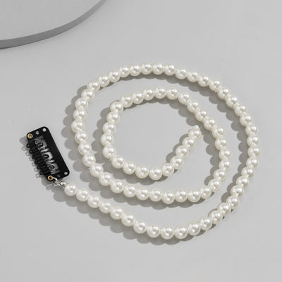 Accesorios Geométricos con Perlas para Trenzas Estilo Hip-hop - Image 10