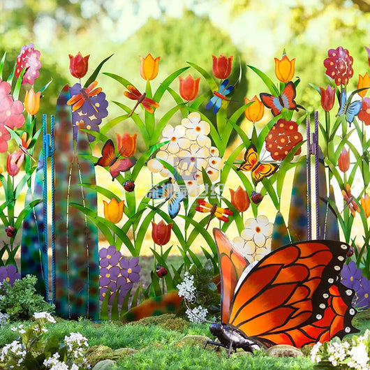 Valla Ornamental de Hierro Forjado para Jardines y Espacios Públicos - Image 5
